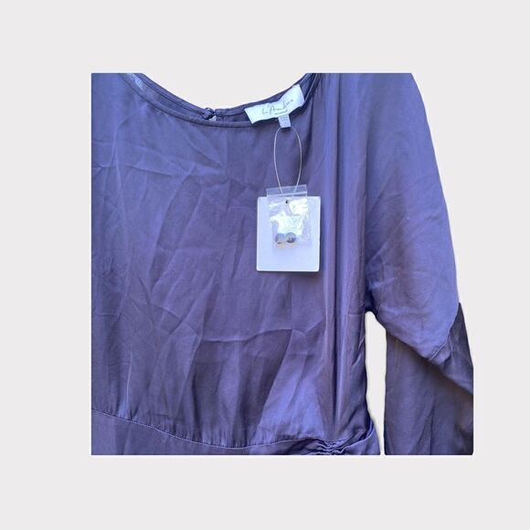 L'ACADEMIE
Long Sleeve Midi Dress In Navy Sz S NWT - Picture 5 of 9